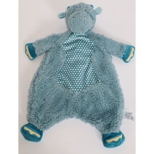 DOUGLAS BABY 2021 Aqua Blue Green Dragon Soft Lovey Plush Toy
